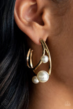 Load image into Gallery viewer, Metro Pier - Gold Hoop Earrings
