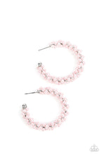 Load image into Gallery viewer, Yacht Royale - Pink Hoop Earrings