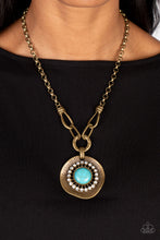Load image into Gallery viewer, Badlands Treasure Hunt - Brass Necklace