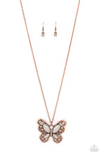Load image into Gallery viewer, Wings Of Whimsy - Copper Necklace