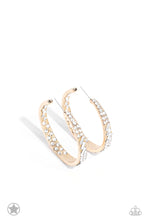 Load image into Gallery viewer, GLITZY By Association - Gold Hoop Earrings