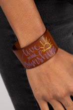 Load image into Gallery viewer, Sunshine Season - Purple Snap Bracelet