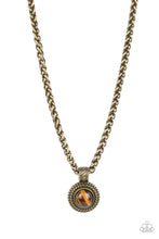 Load image into Gallery viewer, Pendant Dreams - Brass Necklace