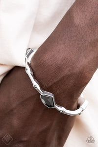 Chiseled Craze - Silver Bracelet