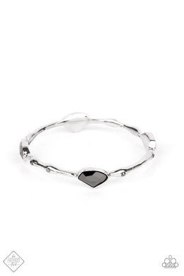 Chiseled Craze - Silver Bracelet