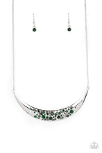 Load image into Gallery viewer, Bejeweled Baroness - Green Necklace