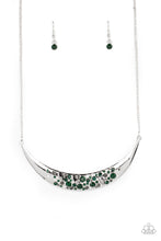 Load image into Gallery viewer, Bejeweled Baroness - Green Necklace