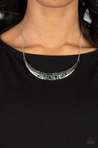 Bejeweled Baroness - Green Necklace