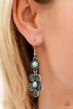 Load image into Gallery viewer, Free-Spirited Flourish - Blue Earrings
