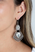 Load image into Gallery viewer, Royal Remix - White Earrings