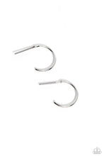 Load image into Gallery viewer, Ultra Upmarket - Silver Hoop Earrings