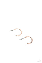 Load image into Gallery viewer, Ultra Upmarket - Rose Gold Hoop Earrings