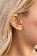 Load image into Gallery viewer, Ultra Upmarket - Rose Gold Hoop Earrings