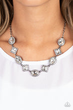 Load image into Gallery viewer, Diamond of the Season - Black Gunmetal Necklace