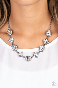 Diamond of the Season - Black Gunmetal Necklace