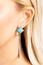 Load image into Gallery viewer, Canyon Circlet - Blue Post Earrings