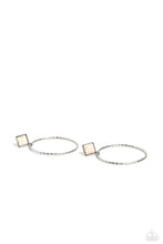 Load image into Gallery viewer, Canyon Circlet - White Post Earrings