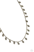 Load image into Gallery viewer, LEAF a Light On - Brass Necklace