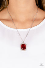 Load image into Gallery viewer, Galloping Gala - Red Necklace