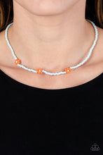 Load image into Gallery viewer, Bewitching Beading - Orange Necklace