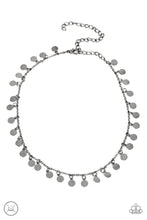 Load image into Gallery viewer, Champagne Catwalk - Black (Gunmetal) Choker Necklace