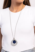 Load image into Gallery viewer, Cats Eye Couture - Blue Necklace
