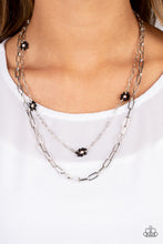 Load image into Gallery viewer, Bold Buds - Black Necklace