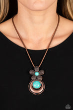 Load image into Gallery viewer, Bohemian Blossom - Copper Necklace
