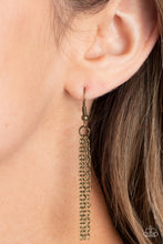Load image into Gallery viewer, Stamped Sentiment - Brass Necklace