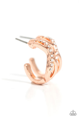 Horoscopic Helixes - Copper Earrings