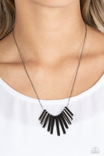 Load image into Gallery viewer, Leading MANE - Black Gunmetal Necklace