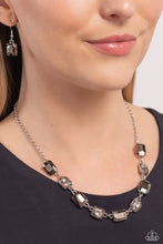 Load image into Gallery viewer, Emerald Envy - Silver Necklace