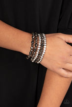 Load image into Gallery viewer, Top Notch Twinkle - Black Set of Bracelets