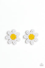 Load image into Gallery viewer, Sensational Seeds - White Post Earrings