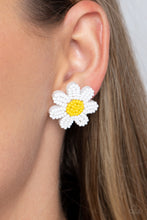 Load image into Gallery viewer, Sensational Seeds - White Post Earrings