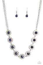 Load image into Gallery viewer, Blooming Brilliance - Blue Necklace