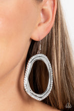 Load image into Gallery viewer, Scintillating Shareholder - White Earrings