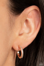 Load image into Gallery viewer, Audaciously Angelic - Rose Gold Hoop Earrings