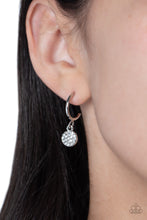 Load image into Gallery viewer, Bodacious Ballroom - White Hoop Earrings