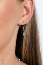 Load image into Gallery viewer, Neon Lights - Blue Choker Necklace