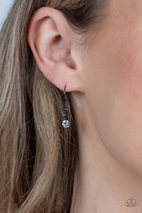 Shimmering Song - Black Gunmetal Necklace