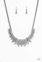 Load image into Gallery viewer, Shimmering Song - Black Gunmetal Necklace