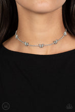 Load image into Gallery viewer, Fluttering Fanatic - White Choker Necklace