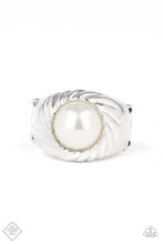 Load image into Gallery viewer, Wall Street Whimsical - White Ring