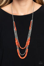 Load image into Gallery viewer, Newly Neverland - Orange Necklace
