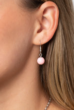 Load image into Gallery viewer, Patterned Paisley - Pink Necklace