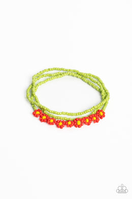 Buzzworthy Botanicals - Red Set of Bracelets
