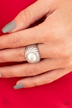 Load image into Gallery viewer, Wall Street Whimsical - White Ring