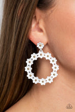 Load image into Gallery viewer, Daisy Meadows - White Post Earrings