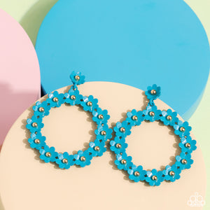 Daisy Meadows - Blue Post Earrings